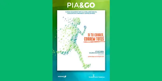 L'Escola Pia de Caldes organitza la 3a cursa solidària Pia & Go