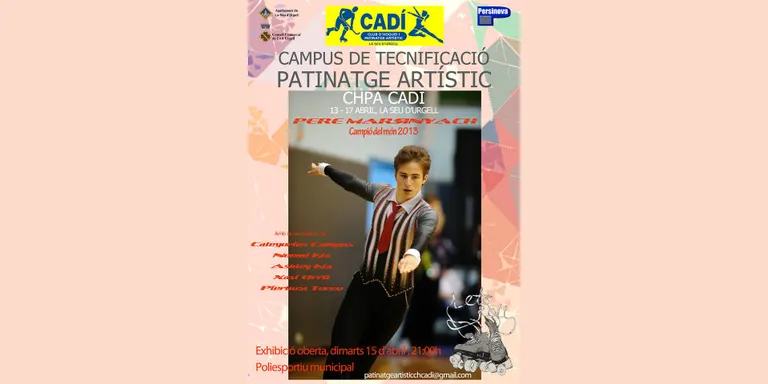 El CH Cadí celebra un campus de patinatge i una exhibició