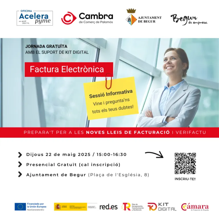 Begur celebra una sessió informativa sobre la factura electrònica