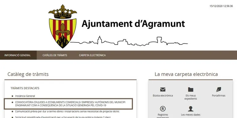 Ajuts econòmics per bonificar part de la taxa d'escombraries