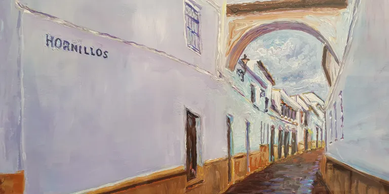 Aquests dies podeu visitar l'exposició del pintor Juan Antonio García a l'Espai Creatiu