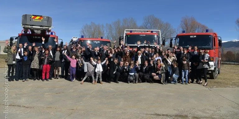 El Govern català distingeix amb la Creu de Sant Jordi l’Associació de Bombers Voluntaris de Puigcerdà