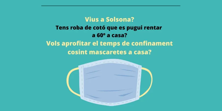 Diversos municipis del Solsonès fomenten l'ús de mascaretes entre els seus veïns