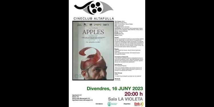 Sessió de cinema aquest divendres a la Violeta amb 'Apples', l'òpera prima del grec Christos Nikou