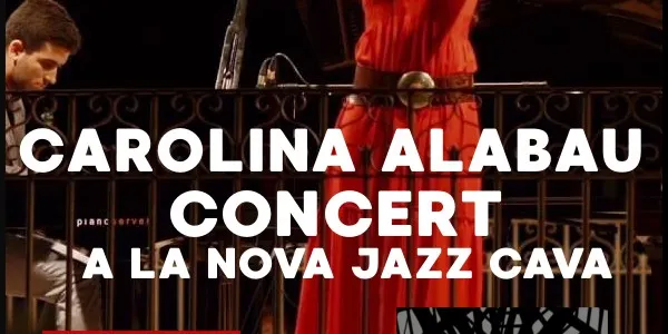 CAROLINA ALABAU - Concert a la Nova Jazz Cava amb Marc Martín
