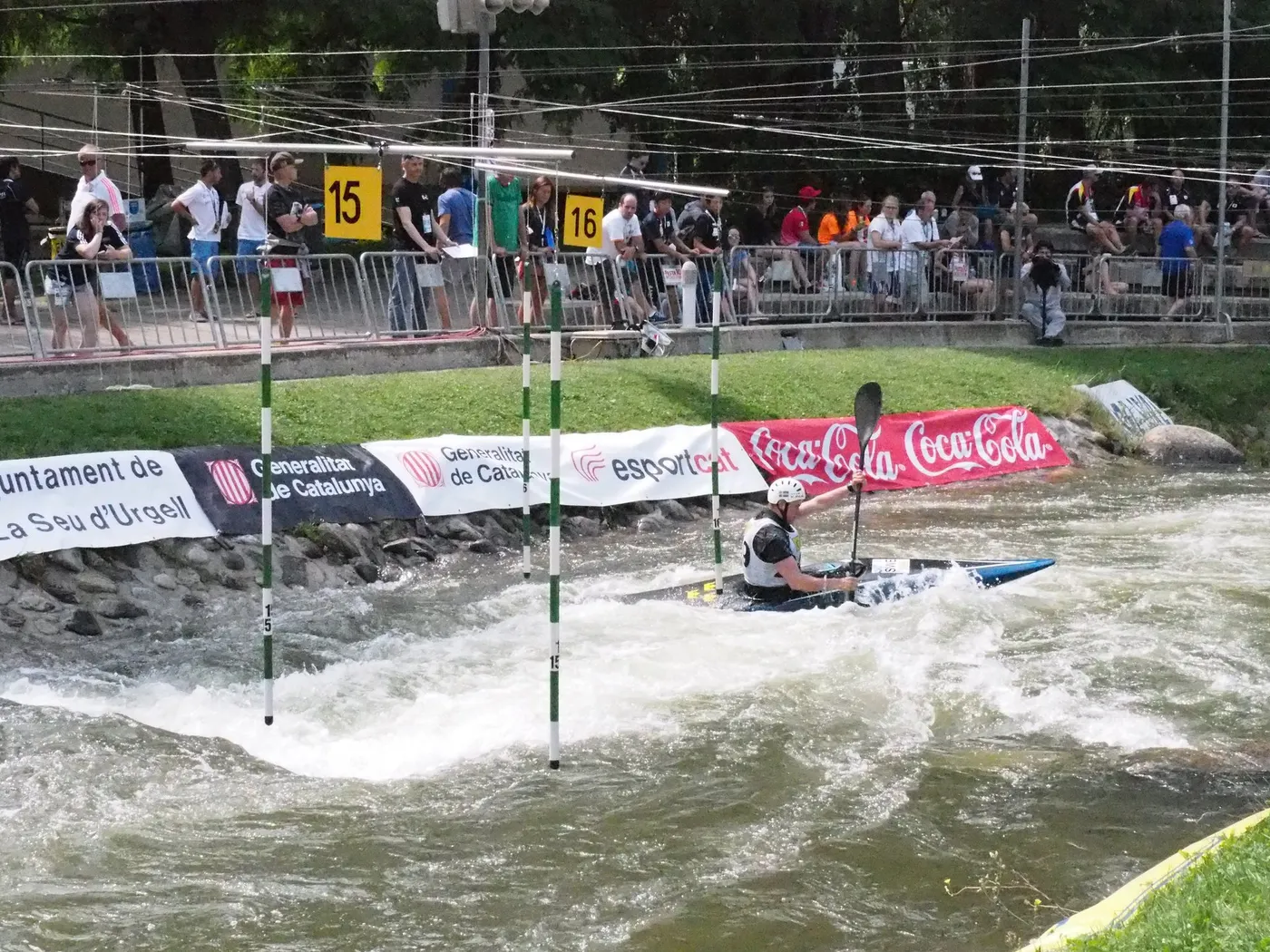 Copa del Món de Canoe Eslàlom, a la Seu d'Urgell