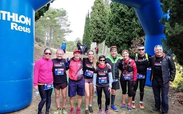 Foto: Atletes d'Altafulla