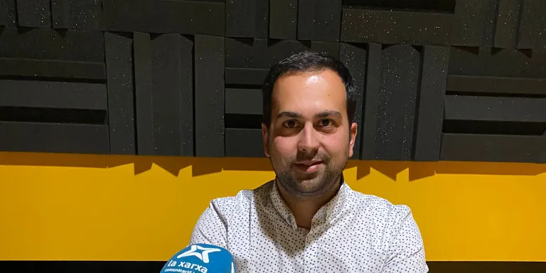 Eloi Calbet de Junts, última entrevista electoral