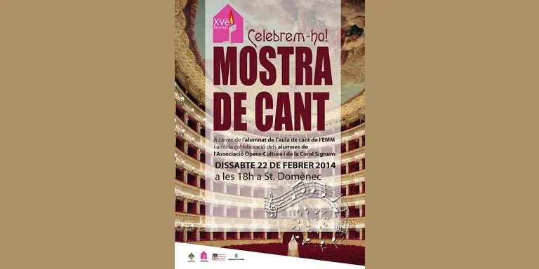 L'Escola Municipal de Música ofereix un concert de cant