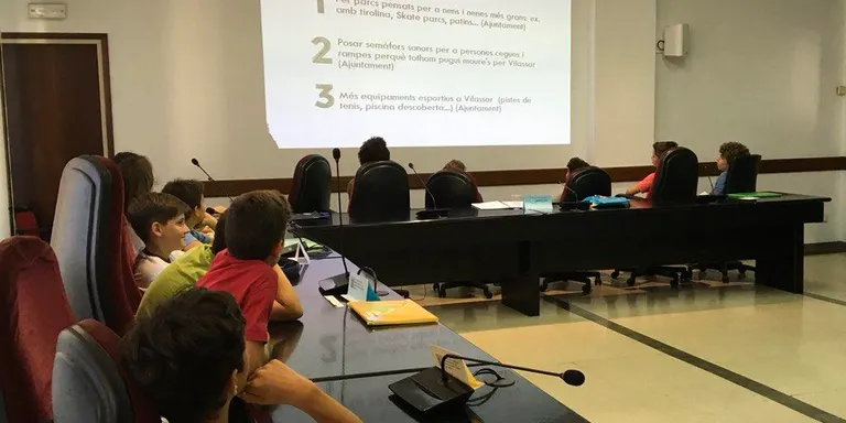El Consell d’Infants fa arribar a l’Ajuntament 12 propostes