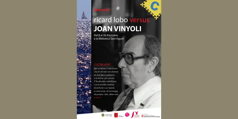 La Biblioteca Sant Agustí acull l'exposició 'Ricard Lobo versus Joan Vinyoli'