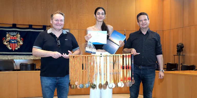 L’atleta cambrilenca Núria Caballero aconsegueix la medalla de plata al Campionat d’Espanya sub 23