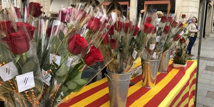 Bon ritme de venda de roses a Arenys
