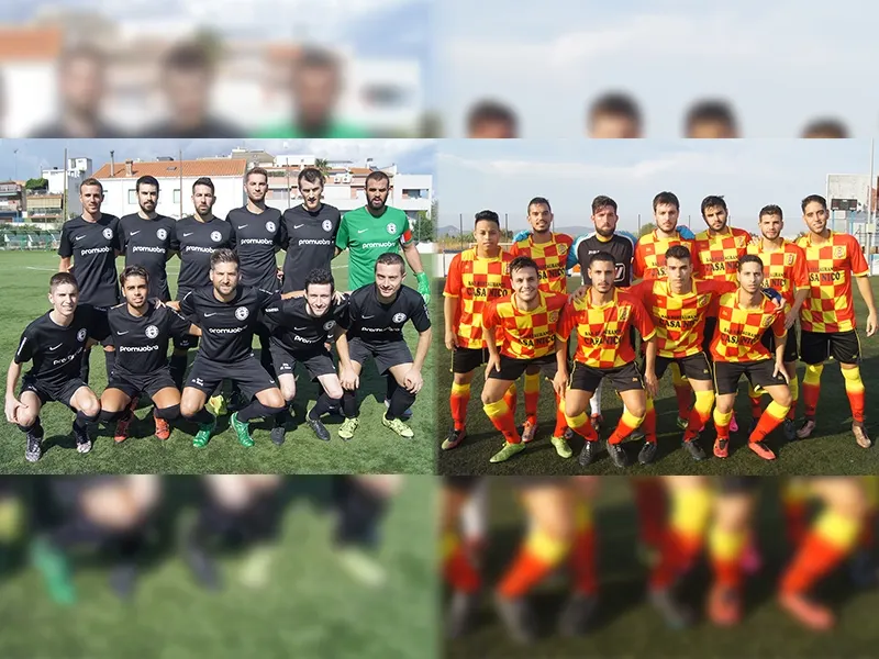 Dos equips i dos derbis per a la temporada 2017-2018 a Tercera Catalana / Fotomuntatge
