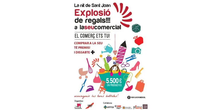 La Seu Comercial sortejarà un lot de productes per valor de 5.500 euros