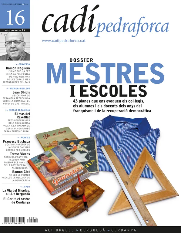 Mestres i escoles, protagonistes del nou número de 'Cadí-Pedraforca'
