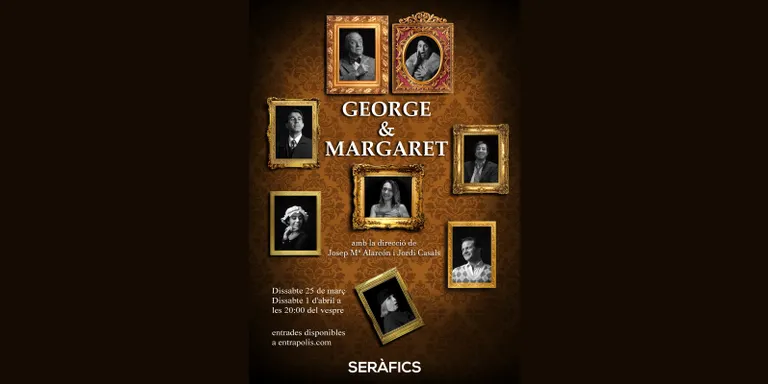 'George i Margaret' és l'obra que tanca la celebració dels 50 anys del Concurs de Teatre Amateur