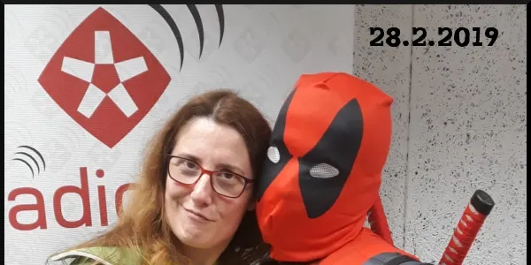 La Kuadrilla de les 11 - DEADPOOL o ADRIÀ MARTÍ (Agenda Biblioteca MMT)