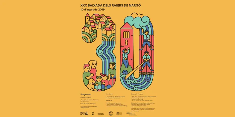 La Baixada dels Raiers de Coll de Nargó arriba a la 30a edició