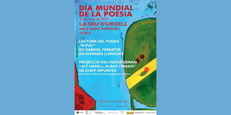 La Seu d'Urgell commemora el Dia Mundial de la Poesia