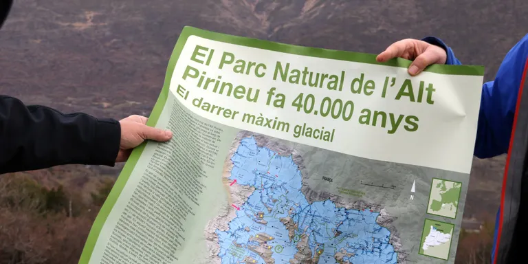 El Parc Natural de l'Alt Pirineu divulga amb un pòster el seu passat glacial
