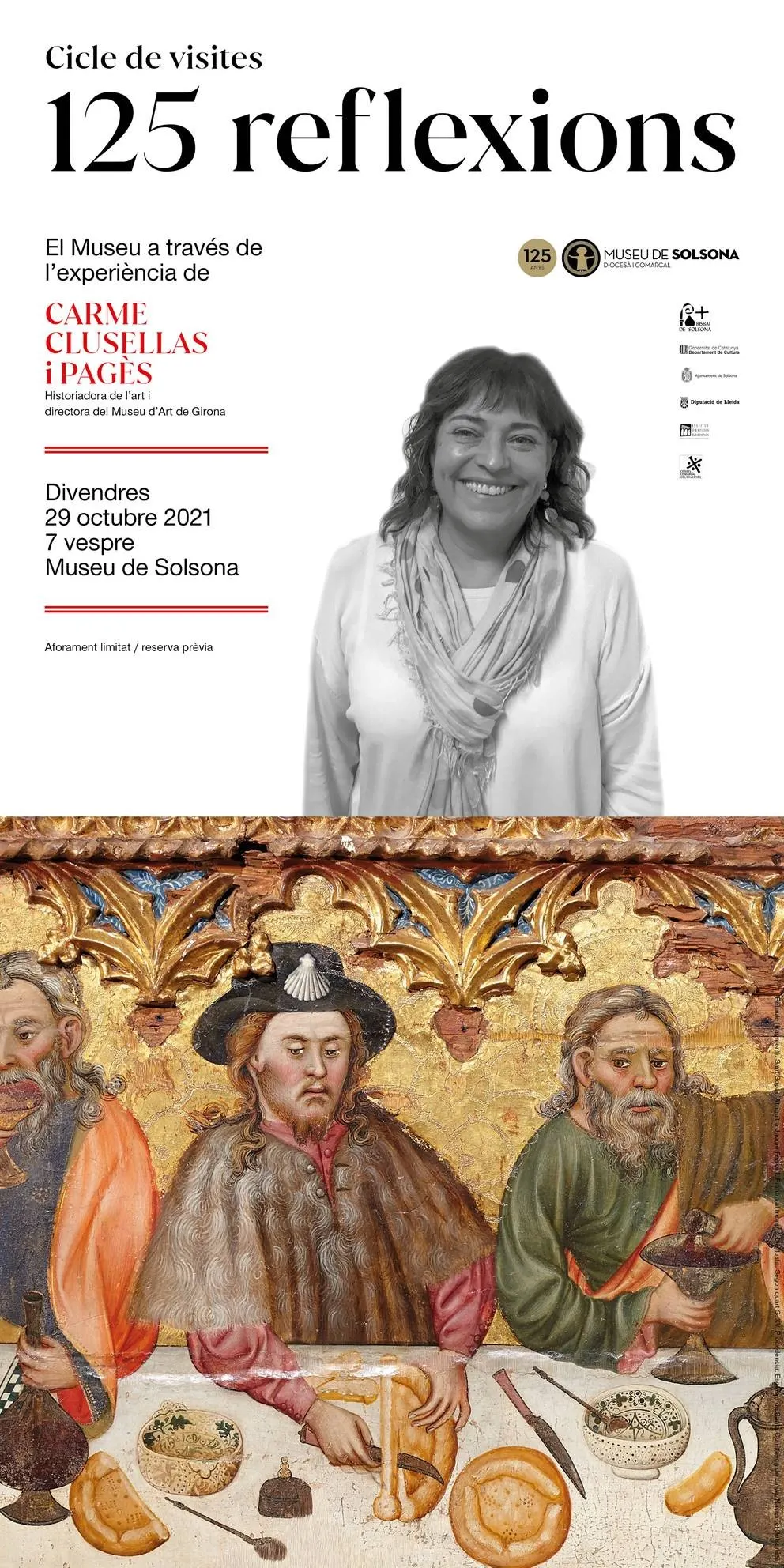 La historiadora de l'art Carme Clusellas, protagonista del "125 reflexions" d'aquest mes al Museu