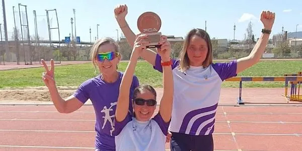 L’atleta Antònia Royo, bronze en el Campionat de Catalunya de Clubs Marxa