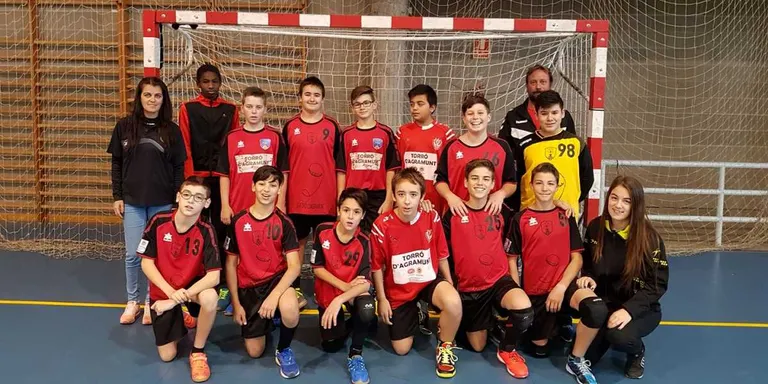 Segona victòria de l'infantil masculí del CHA