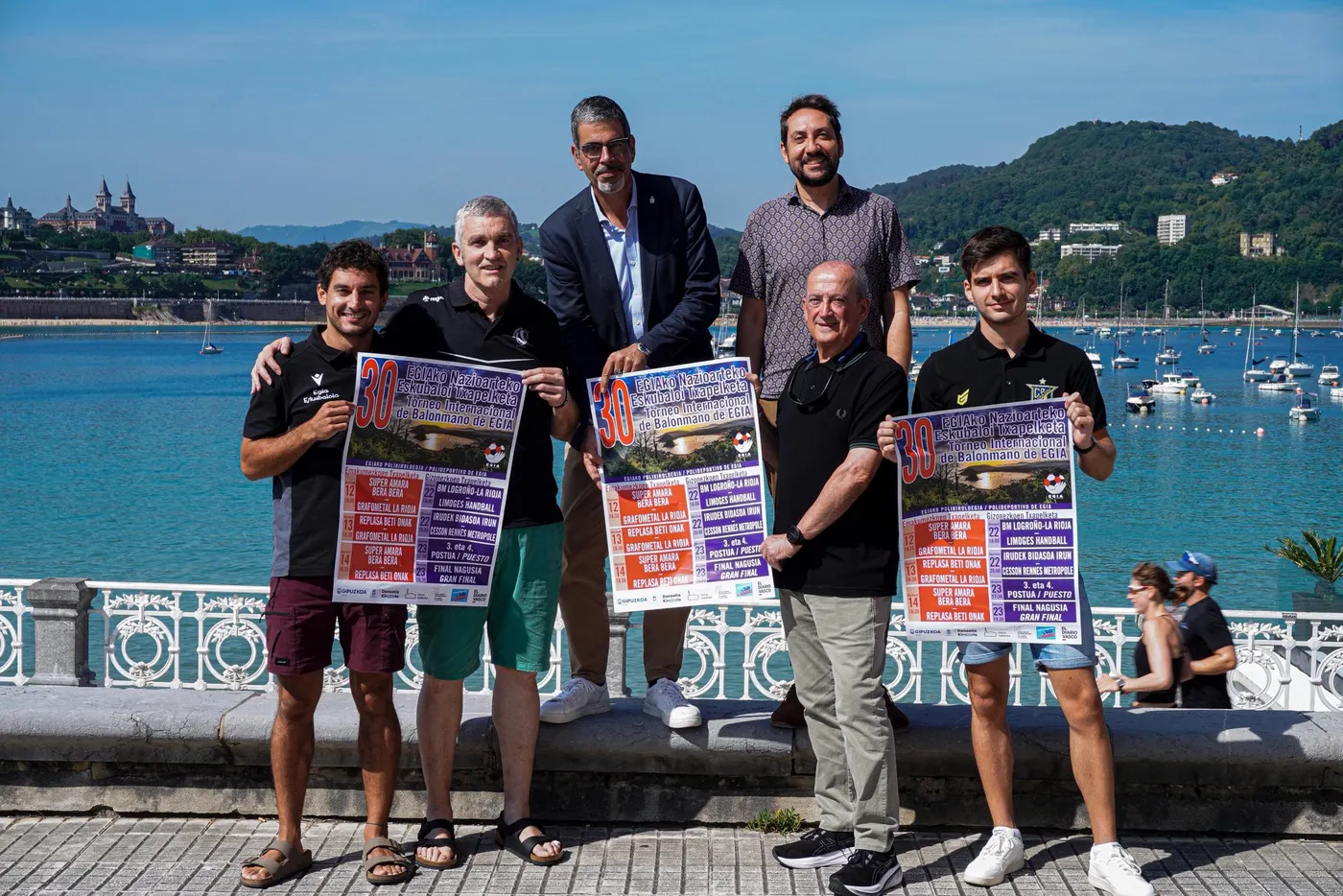 EGIA VIBRA CON EL BALONMANO INTERNACIONAL E IRUDEK BIDASOA IRUN EN SU TRIGÉSIMA EDICIÓN