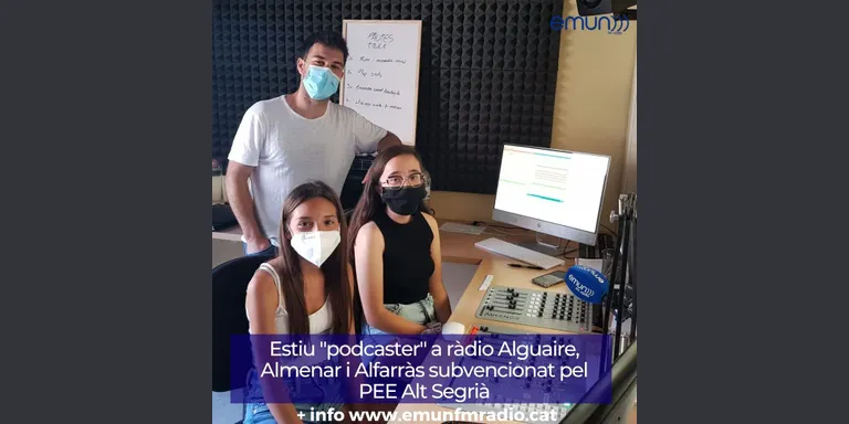 Tallers de ràdio subvencionats pel Pla Educatiu d'Entorn de l'Alt Segrià