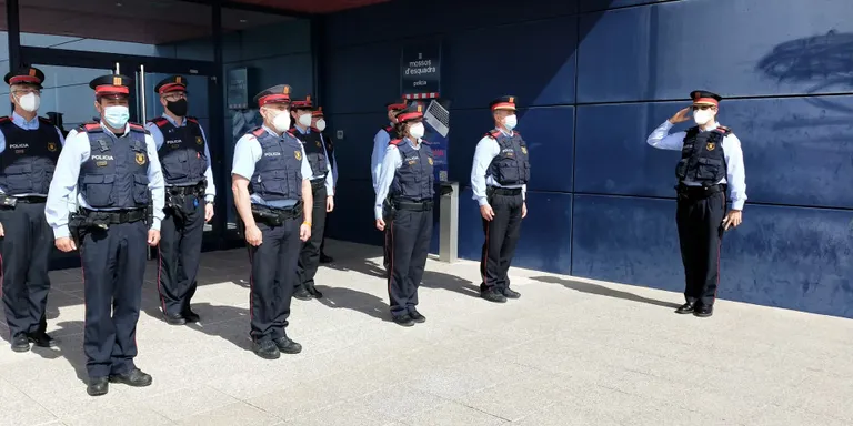 Minut de silenci a les comissaries de Mossos per la mort fa 20 anys de Santos Santamaria en atemptat terrorista