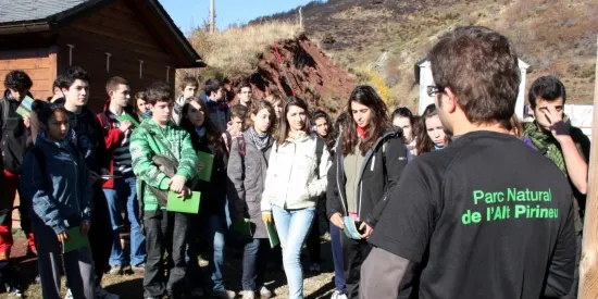 El Parc de l'Alt Pirineu es dóna a conèixer als escolars de la zona