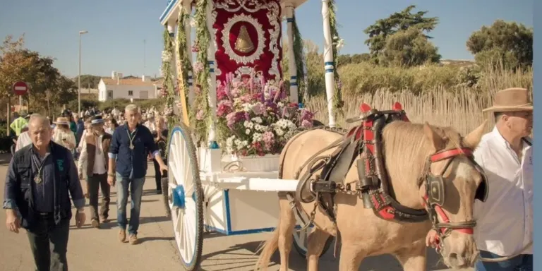 La Hermandad de Pineda participa als actes de la Romeria del Rocio de Catalunya