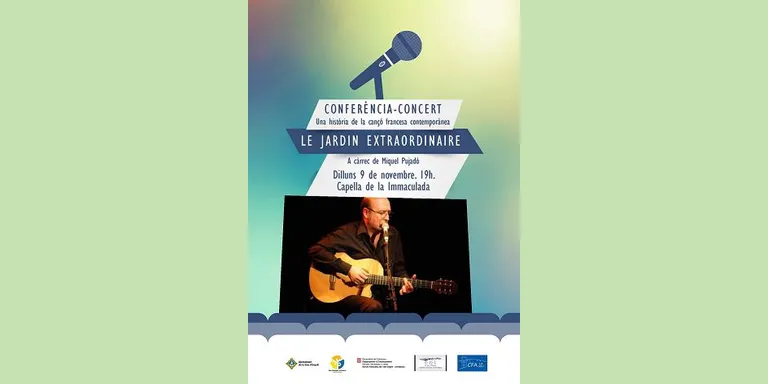 Conferència-concert 'Le jardin extraordinaire', amb Miquel Pujadó