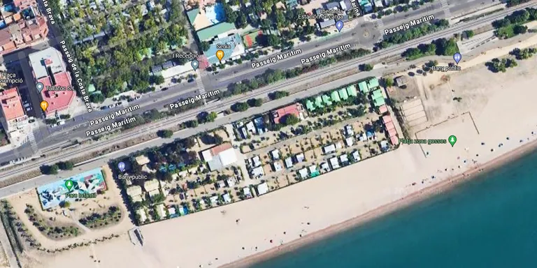 El Ministeri de Transició Ecològica expropiarà part del càmping Caballo de Mar a tocar de la platja