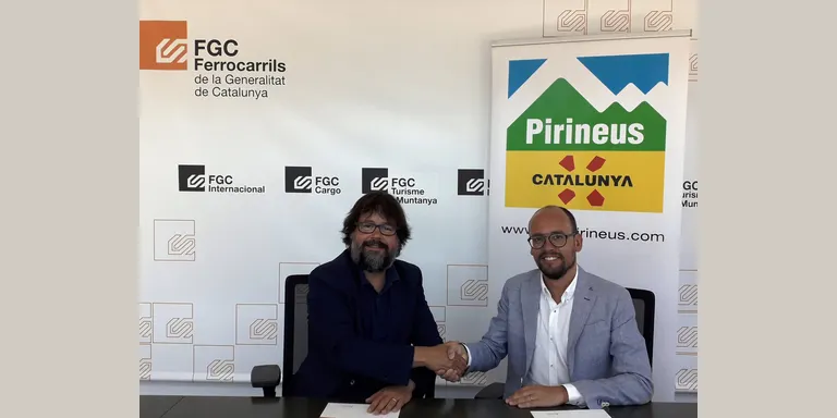 L'Agència Catalana de Turisme i FGC uneixen forces per promocionar la marca Pirineus