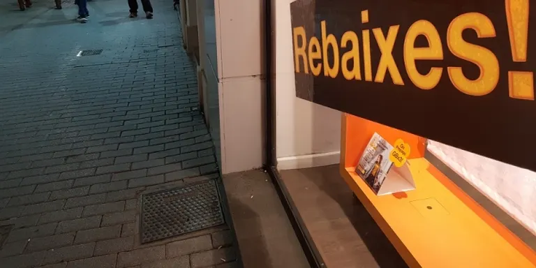 Les rebaixes arriben a Rubí molt descafeïnades després del Nadal i per la compra on line