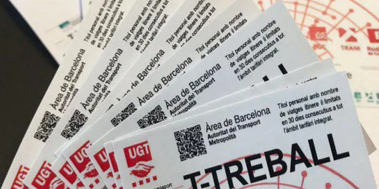 La UGT proposa la creació de la bonificació de transport T-Treball