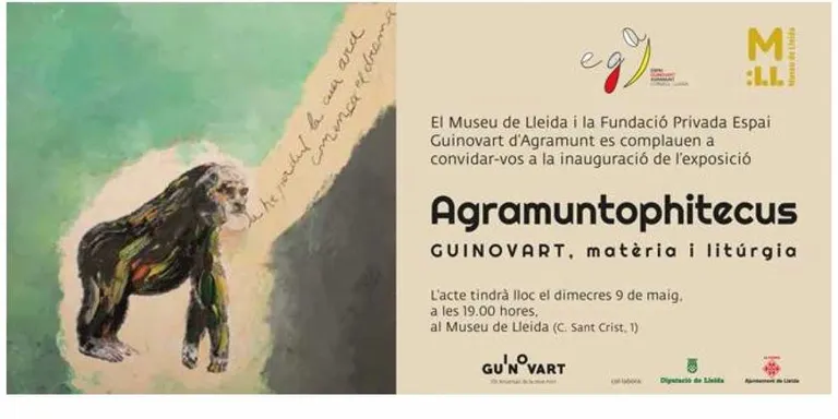 Lleida inaugura avui l'exposició 'Agramuntophitecus. Guinovart, matèria i litúrgia'