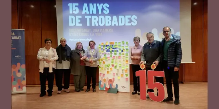 Fènix participa a la quinzena trobada de voluntariat en l'àmbit oncològic a Barcelona