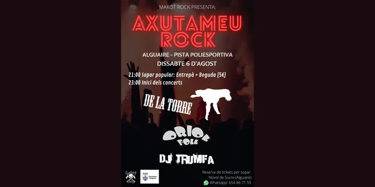Alguaire es prepara per la segona edició de l’Axutameu Rock
