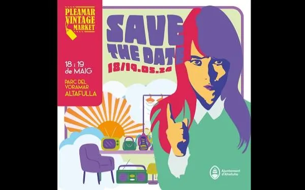 El Pleamar Vintage Market d'Altafulla se celebrarà els pròxims 18 i 19 de maig