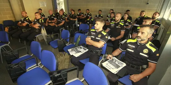 La Policia Local de Blanes participa d’un curs pioner a Catalunya