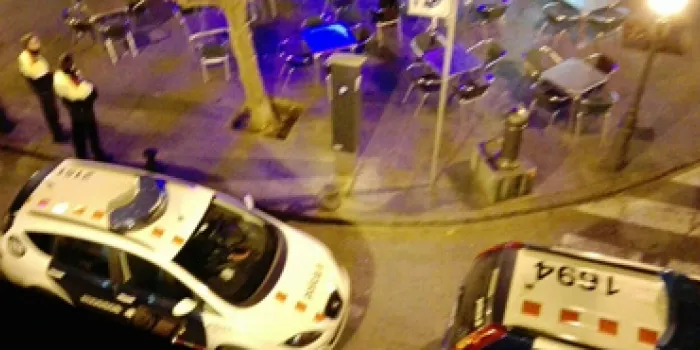 Dos detinguts en una operació policial a la plaça del Casino