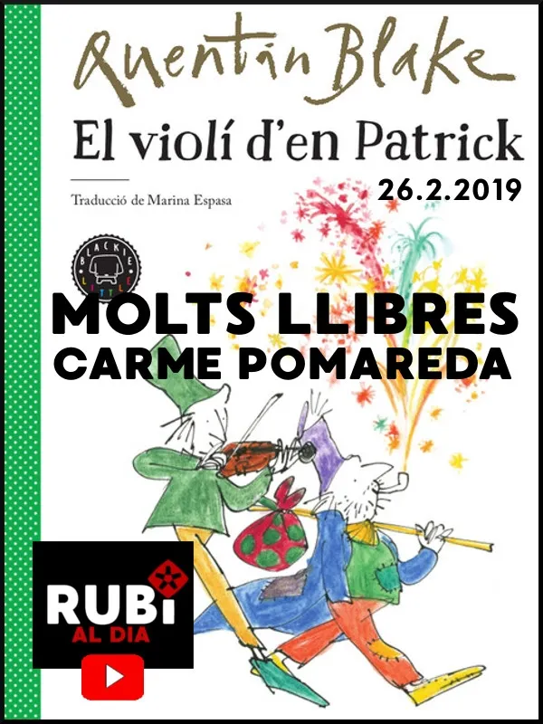 MOLTS LLIBRES amb Carme Pomareda - 26 de febrer 2019