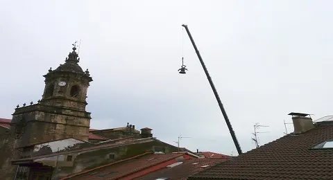 TOQUE DE CAMPANAS MANUAL EL SÁBADO 21 A LAS 12:00 HORAS EN HONDARRIBIA Y CENTENARES DE CIUDADES EUROPEAS