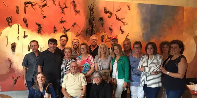 'Amb A d'Amic', l'exposició antològica de Guinovart al Celler Mas Blanch i Jové