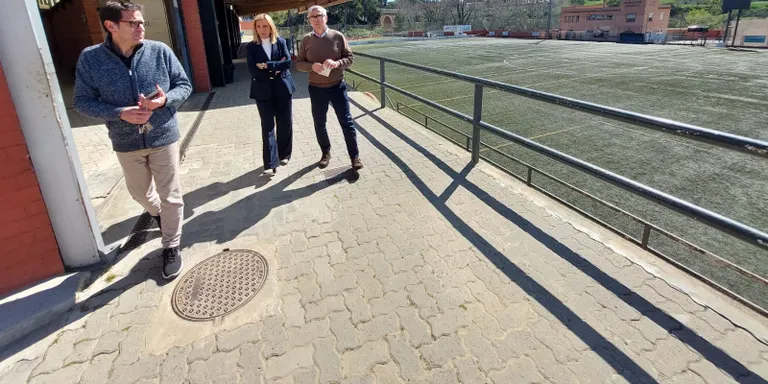 La darrera fase de les obres de reforma de la pista coberta del Vilar s’iniciaran a l’estiu