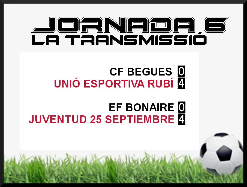 A PEU DE CAMP - JORNADA 6 diumenge matí