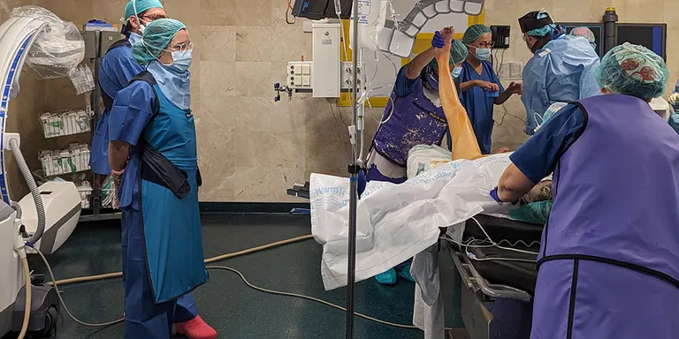 L’Hospital General de Granollers, l’únic de l’Estat que participa en un projecte europeu per validar un nou dispositiu de cirurgia vascular